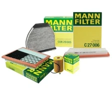 Mann Oil 2 Air Carbon Cabin Filter Service Kit For W211 E350 Bluetec 3.0 642.850
