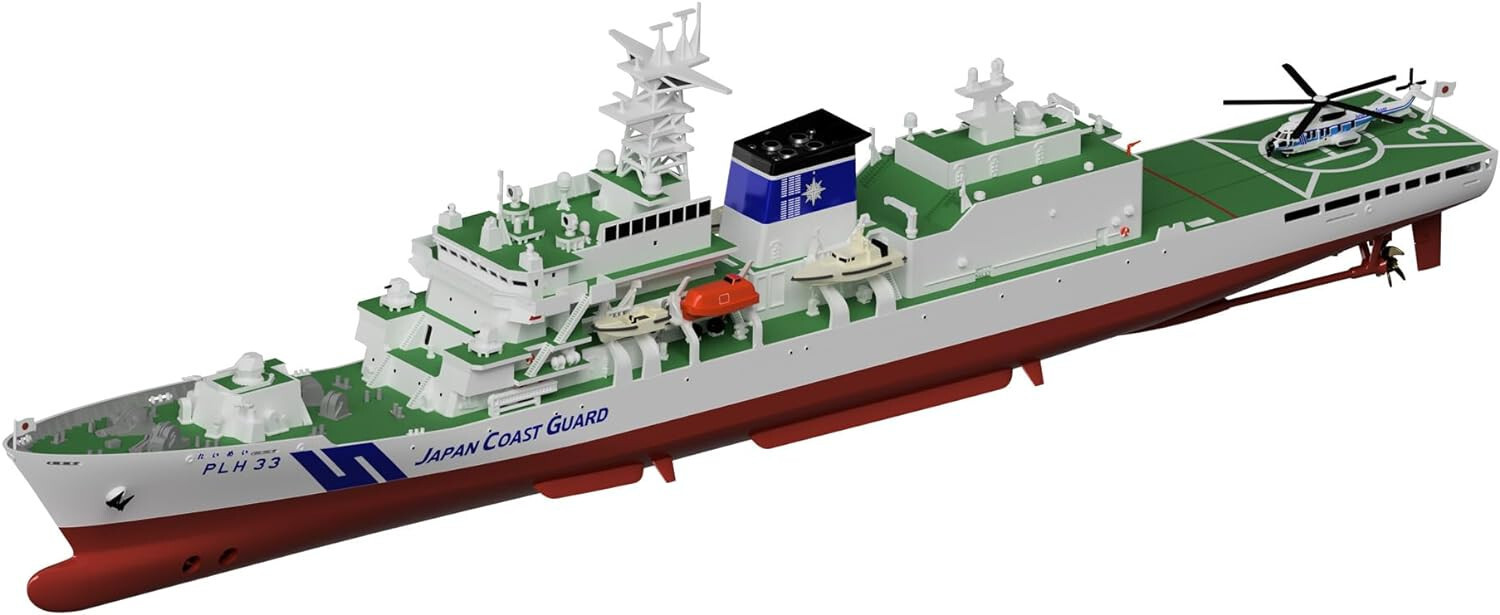 Патрульное судно береговой охраны Японии PIT-ROAD 1/700 SKY WAVE PLH-33 REIMEI Kit J104