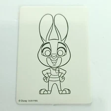 Judy Hopps 2023 Card Fun 1/1 Disney 100 Carnival  Paper Sketch Card D100-PR81