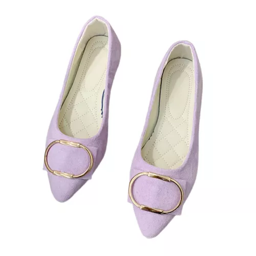 Bequemer modischer eleganter Damenschuh rutschfest flache Schuhe Slipper flache Party - Bild 75 von 75