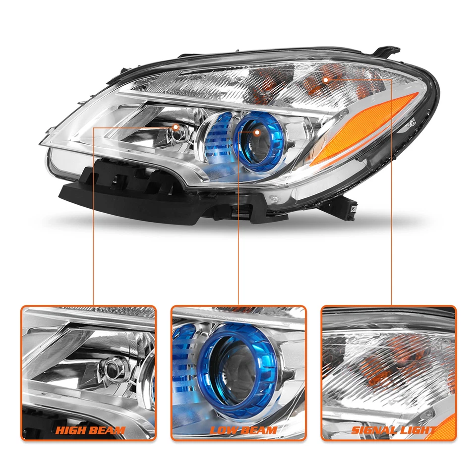 [Estilo OE] Farol Para 2013-2016 Buick Encore Lâmpada Projetora Lado Esquerdo com Lâmpadas - Imagem 3 de 4