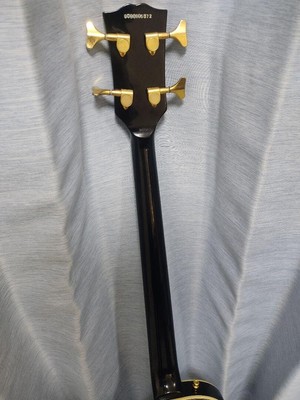 Grass Roots Les Paul Bass Type G-LB-52CC Black Electric Bass