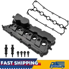 Engine Valve Cover w/ Gasket For Volkswagen Jetta Passat Beetle Golf Rabbit 2.5L