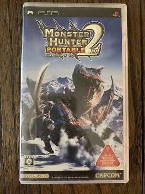 Monster Hunter Portable 2nd (Sony Playstation PSP, 2006) Japan Import US Seller