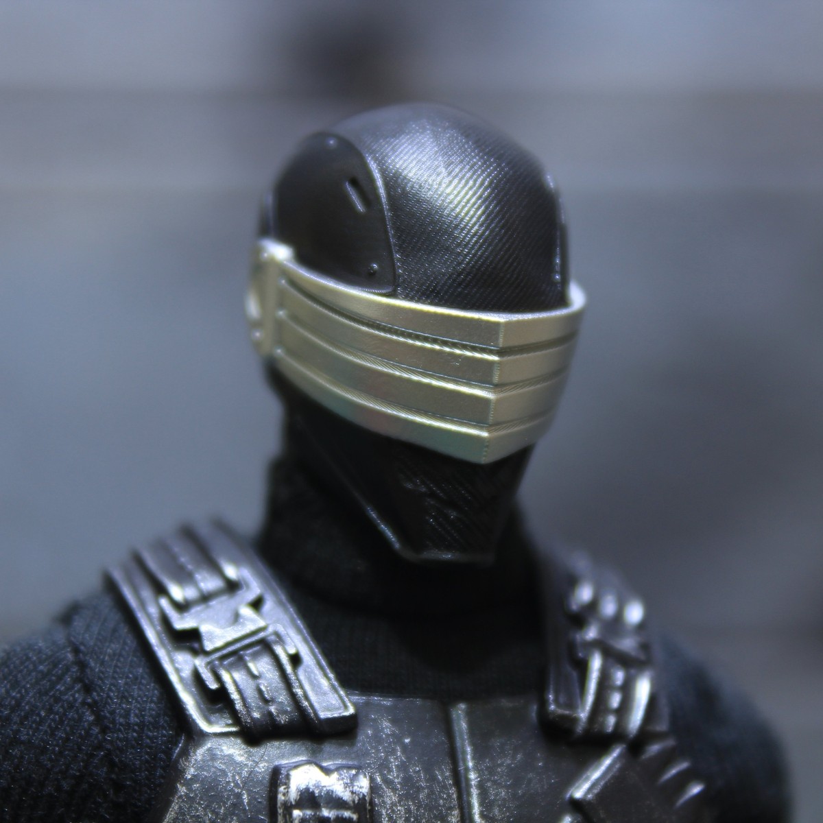 1/12 Custom G.I. Joe Snake Eyes Commando Ninja Head Sculpt | eBay