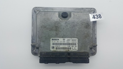 OPEL ECU Motorsteuergerät 0281001674 980824 28SA3692 86824 1120 0978
