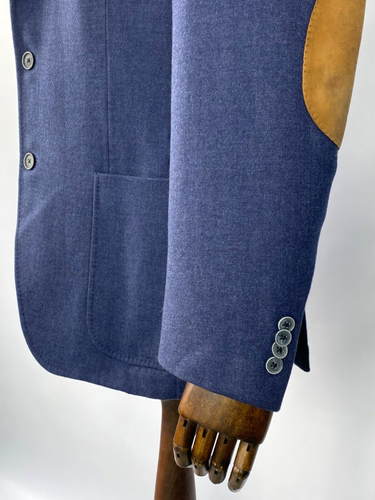 Men's PETER MILLAR Tweed Elbow Patches Sport Blazer Jacket Coat Size EU 52 UK 42 - Picture 11 of 24