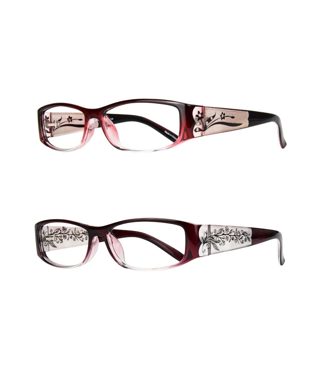 eyeBOGO Kaylee+Olivia 2-Pack Stylish Reading Glasses for Women