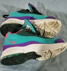 purple teal nike shoes