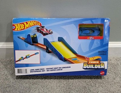 NEW Hot Wheels Track Builder Long Jump Pack Stunt w Car GLC89 GLC87 2022 Sealed 