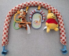 Vintage Disney Winnie the Pooh Replacement Hanging Toy Arch Bar Red Gingham