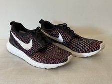 Nike Roshe Run Flyknit Burgundy Trainers Size UK8.5 / EU43 Men’s Women’s Unisex