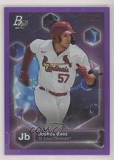 2022 Bowman Platinum Precious Elements Purple 44/250 Joshua Baez #PE-11 n1u