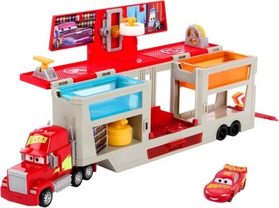 Mattel DISNEY mobile Lackiererei Mack Spielset m. Farbwechseleffekt 4+ HPD82