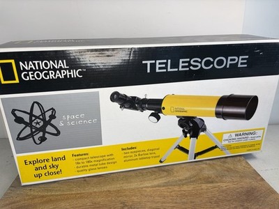 Telescope National Geographic Explorer 20mm Provides 18x To 180x Magnification