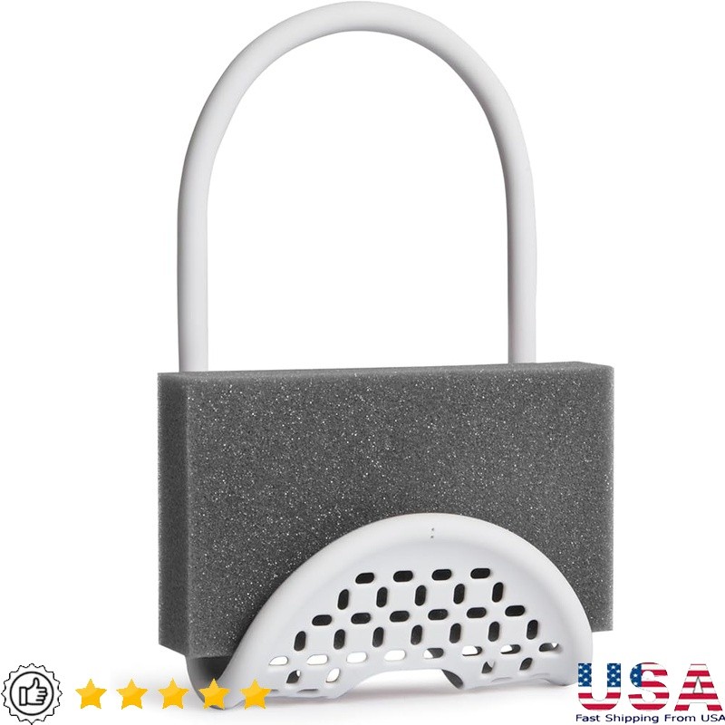 Non-Slip Over Sink Sponge Holder Flexible Drainage Kitchen Organizer Tool New