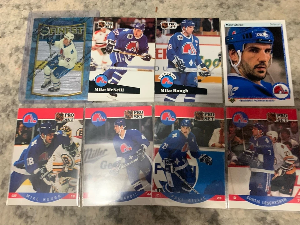 Lote de 35 cartas vintage/raras Quebec Nordiques - Imagem 4 de 4