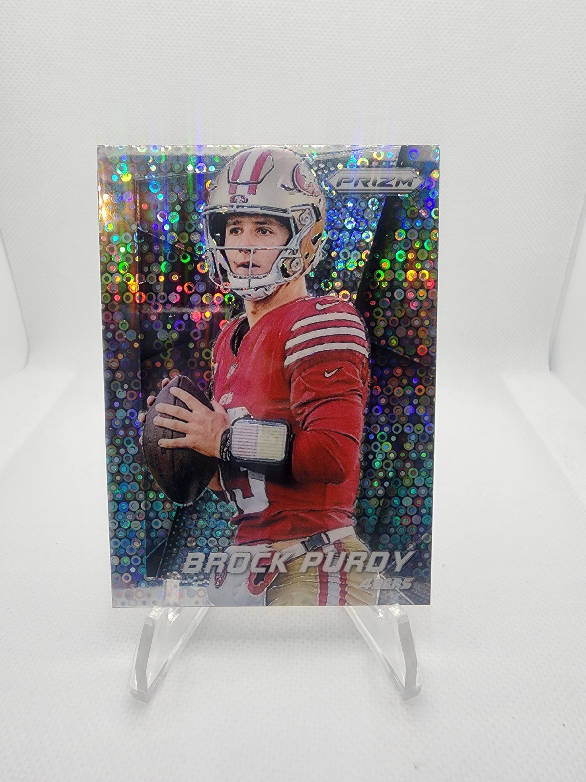 2024 Prizm Brock Purdy Flashback No Huddle