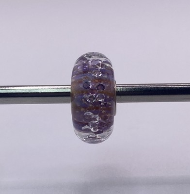Elfbeads Sugared Lilac Pixiedust Diamonds Glass Bead New