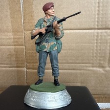 CHAS STADDEN: PRIVATE PARACHUTE REGIMENT 1974 HAND PAINTED FIGURE