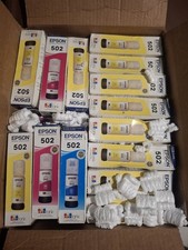 Epson 502 EcoTank Genuine Original Inkjet Ink Bottles Cyan Magenta Yellow