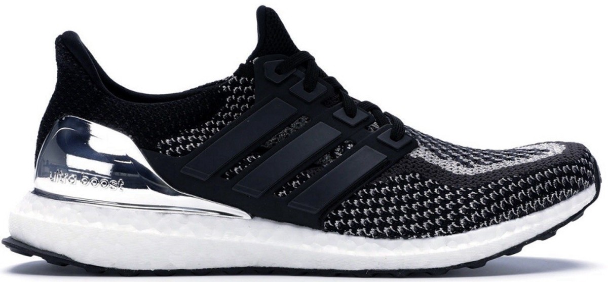 Adidas Ultra Boost LTD Silver Medal Olympic Metallic Black 5 MEN BB4077 Sneakers ULTRA BOOST LTD METALLIC OLYMPIC SILVER MEDAL REVIEW - YouTube main image 2