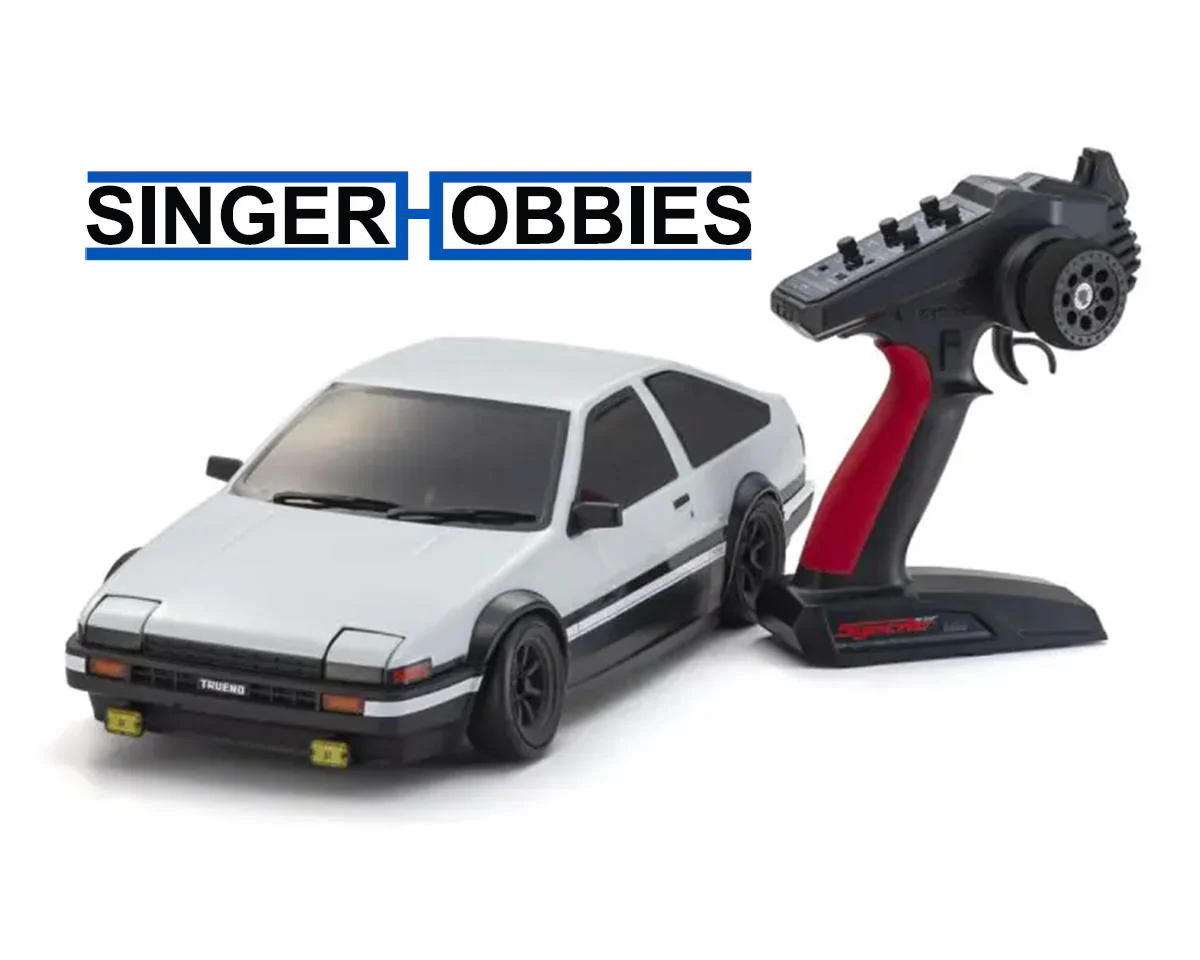 京商 コミックレーサー MB-011 SPRINTER TRUENO AE86 コミックレーサー MB-011+D ASF Toyota SPRINTER TRUENO AE86 ホワイト