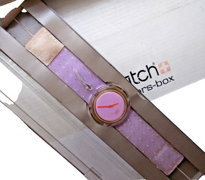 POP MIDI SWATCH '' ORANGE BRUSH '' '01  PRISTINE - BOX   WOW  RARE L@@K   VINTAGE