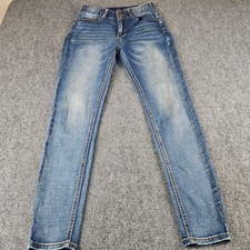 Venus Deja Skinny Jeans Medium Wash Stretch Denim Womens Size 10 Elastic Waist