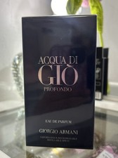 Giorgio Armani Acqua Di Gio Profondo Eau de Parfum 3.3 fl oz Refillable Spray