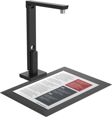 Portable Document Scanner 12MP USB Camera Mac Windows OCR A4 Mobile Travel