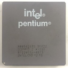 Intel Pentium 133 MHz Desktop CPU Processor- SY022
