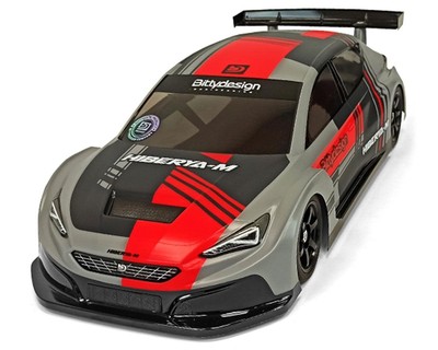 BDY210225-HYB Bittydesign Hiberya-M M-Chassis Body (Clear) (210-225mm)
