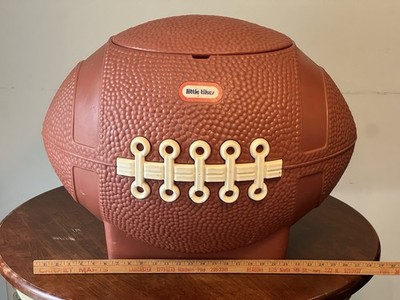 Vintage Little Tikes Football Toy Box Chest Tailgating Cooler