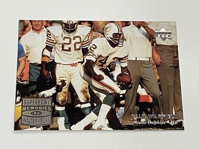 1997 Upper Deck Legends Football - Paul Warfield & Larry Csonka SBM - Dolphins