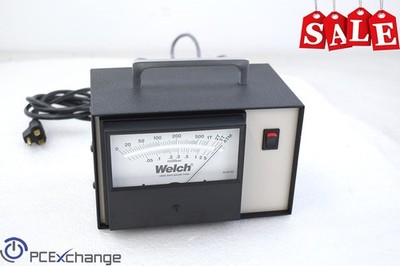 Welch HWB-1515 Vacuum Controller w/ 0 - 5000 micron Vacuum Gauge Probe 1515A