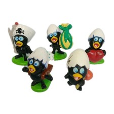 Lotto 6 Calimero PVC (Pagot Mega Toy 1995-1996)