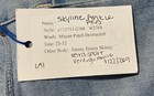 Paige Women's NWT Skyline Ankle Peg Jeans Mayan Patch Destructed Denim Sz 27 — photo 3