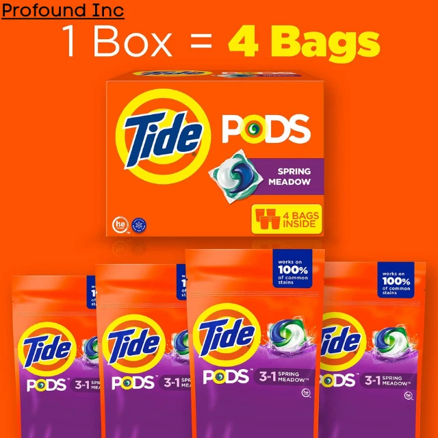 Tide PODS Laundry Detergent Pacs, Spring Meadow, 156 ct -- FREE SHIP!! - Image 3 of 3