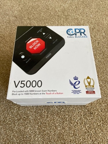 Bloqueur d'appels CPR V5000 JAMAIS UTILISÉ.