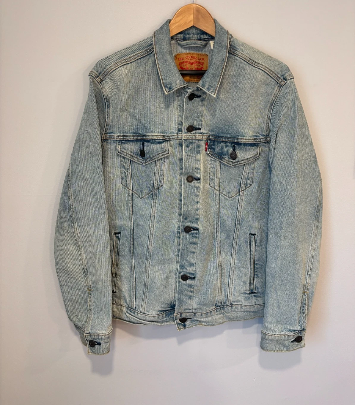 Levi’s Type 3 Trucker Jacket Denim Men’s L Outdoor Workwear Western 72334-0323