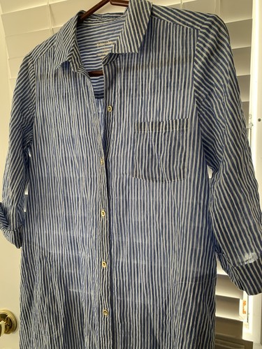Lilly Pulitzer Maxi Button Down Light Weight Woman’s XXS Slit Sides Shirt Dress - Picture 4 of 16