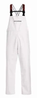 New! Grundens Men’s Shoreman Bib Pants, White FREE SHIPPING