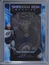 2018 SPx Shadow Box Rookies Photo Variant Silver Kristian Vesalainen Auto 1vd