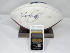 BARRY SANDERS signed full size football JSA COA LIONS