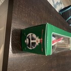Hess 2005 Miniature Helicopter Display w/ Base White/Green/Red/Black Gas & Oil — photo 3