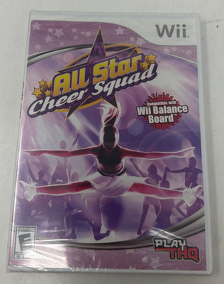 All Star Cheer Squad Nintendo Wii Brand New & Factory Sealed!