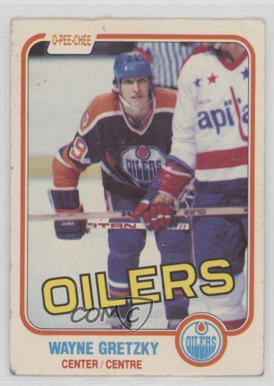 1981-82 O-Pee-Chee Wayne Gretzky #106 HOF 0o5t