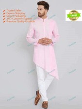 Fashion Kurta Handmade Mens Kurta Cotton Shirt New Kurta With Pyjama