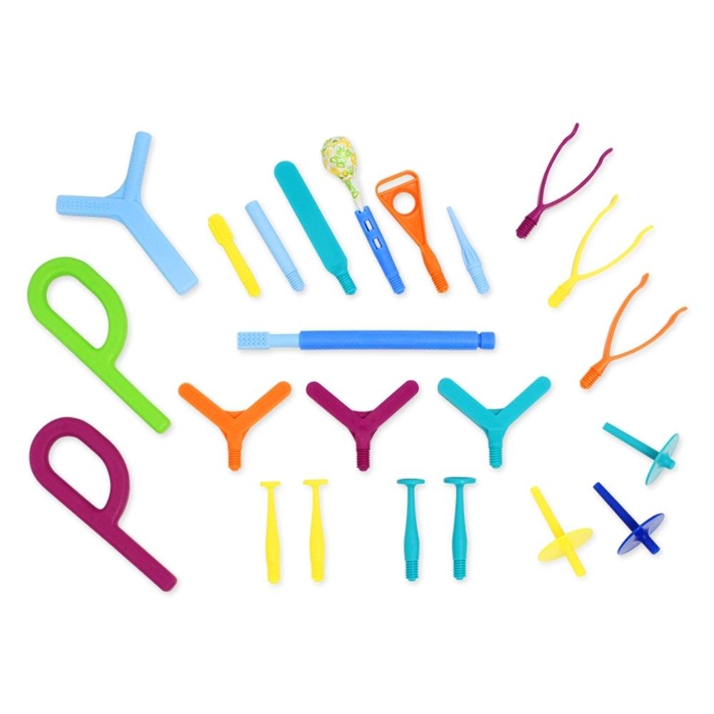 ARK's Oral Motor WORKOUT KIT Occupational Therapy Feeding Drinking Speech Z-Vibe